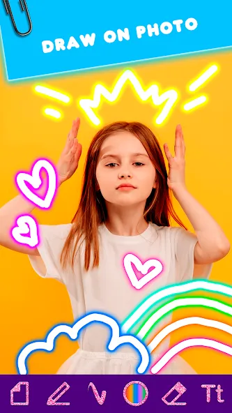 Drawing Game for girls [МОД: Бесконечные деньги, Монеты и Мега MOD] Screenshot 3