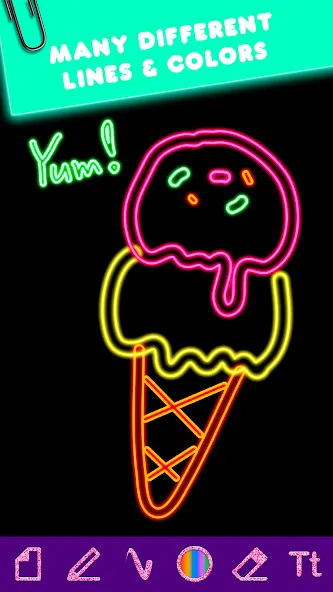 Drawing Game for girls [МОД: Бесконечные деньги, Монеты и Мега MOD] Screenshot 5