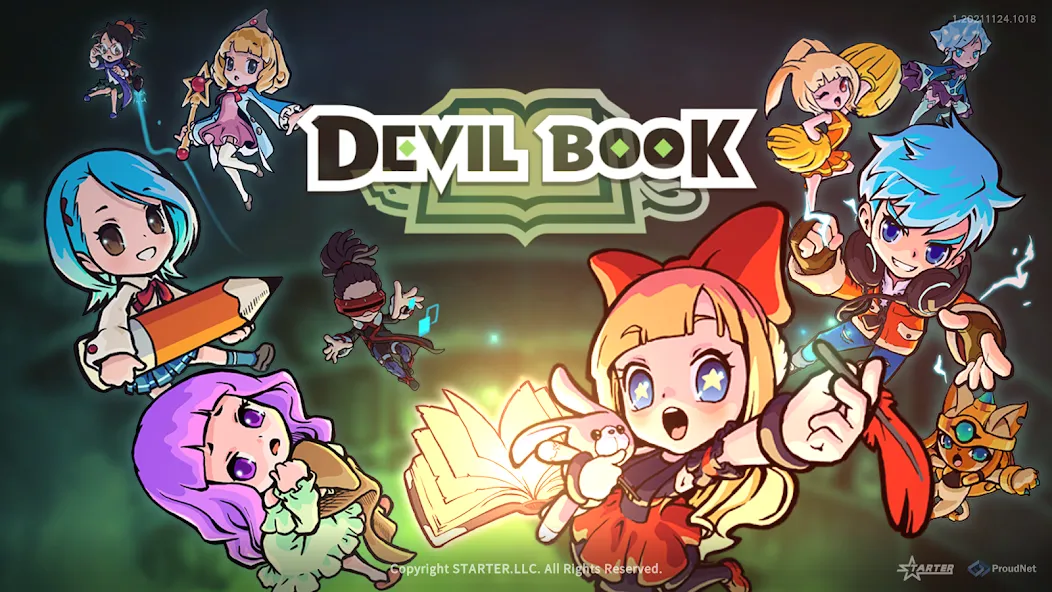 Devil Book: Hand-Drawn MMO (Дэвил Бук) [МОД: Бесконечные деньги, Монеты и Мега MOD] Screenshot 1