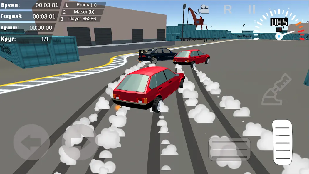 Drift in Car [МОД: Меню, Бесконечные монеты и Открытые уровни] Screenshot 3