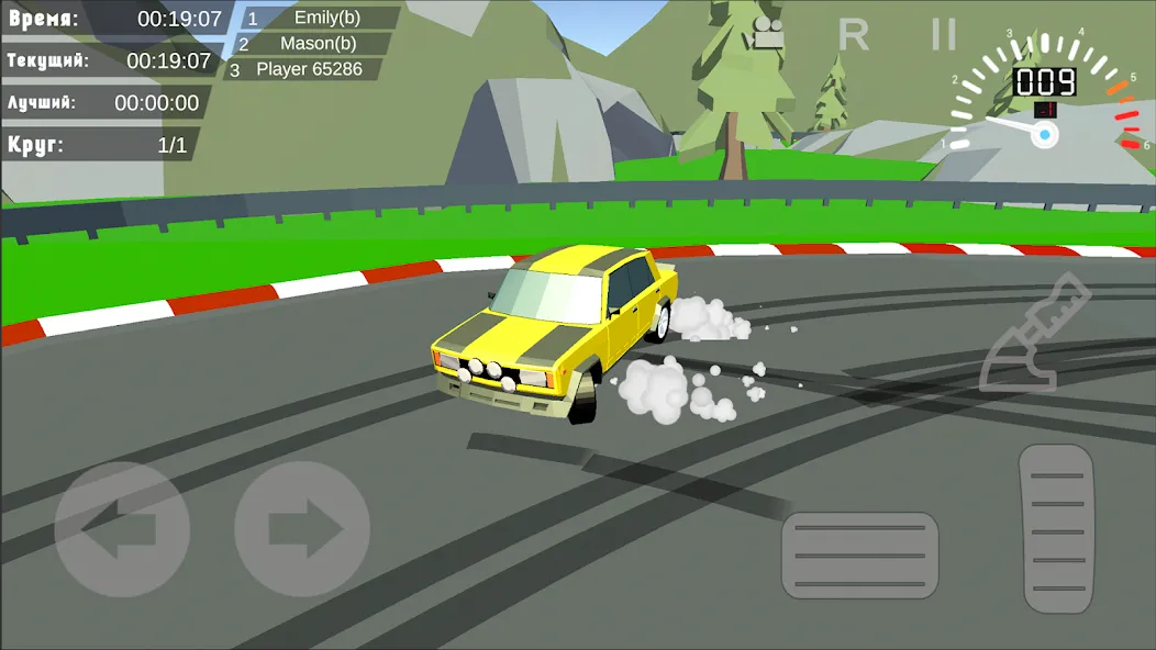Drift in Car [МОД: Меню, Бесконечные монеты и Открытые уровни] Screenshot 4