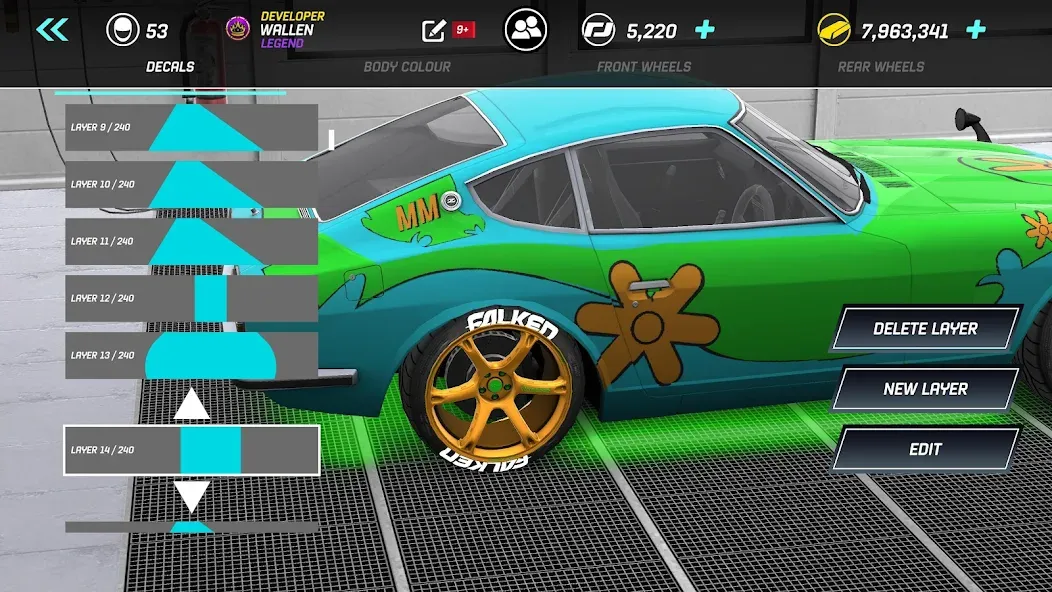 Torque Drift (Торк Дрифт) [МОД: Много монет, Открытые уровни и Мега MOD] Screenshot 1