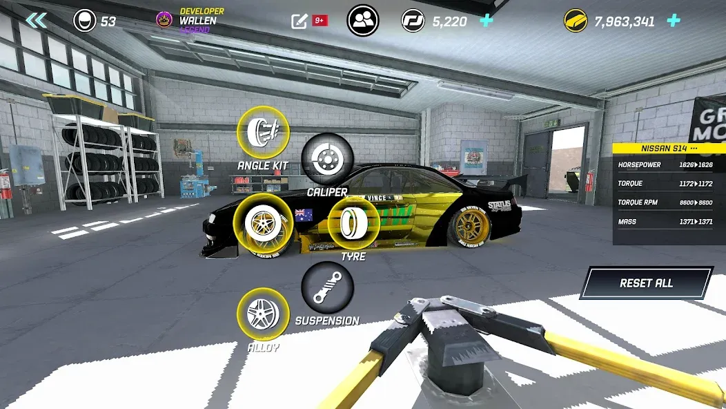 Torque Drift (Торк Дрифт) [МОД: Много монет, Открытые уровни и Мега MOD] Screenshot 2