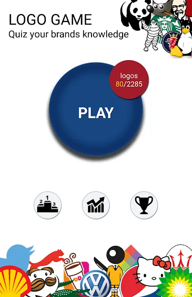 Quiz: Logo game [МОД: Деньги, Монеты и Меню MOD] Screenshot 1