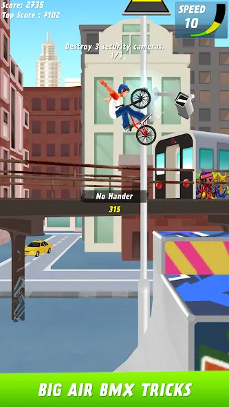 Max Air BMX (Макс Эйр БМХ) [МОД: Бесконечные деньги, Монеты и Мега MOD] Screenshot 1