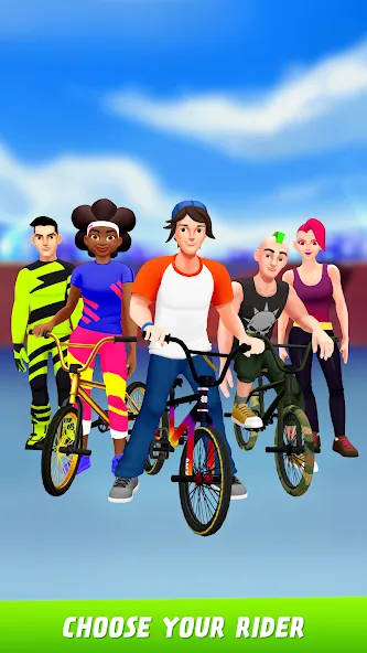 Max Air BMX (Макс Эйр БМХ) [МОД: Бесконечные деньги, Монеты и Мега MOD] Screenshot 5