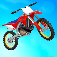 Скачать Max Air Motocross (Макс Эйр Мотокросс) [МОД: Меню, Бесконечные монеты и Открытые уровни] | Взлом Max Air Motocross на Андроид