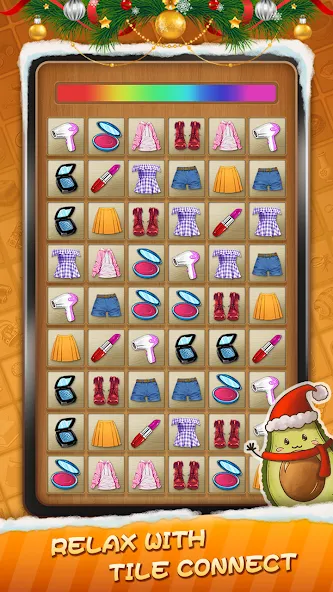 Tile Connect - Matching Games (Тайл Коннект) [МОД: Бесконечные деньги, Монеты и Мега MOD] Screenshot 2