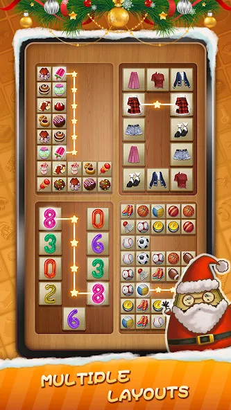 Tile Connect - Matching Games (Тайл Коннект) [МОД: Бесконечные деньги, Монеты и Мега MOD] Screenshot 5
