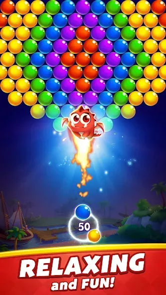 Bubble Shooter [МОД: Много денег, Монет и Все открыто] Screenshot 4