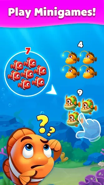 Solitaire Fish [МОД: Бесконечные деньги, Монеты и Мега MOD] Screenshot 3
