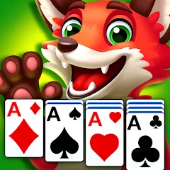 Скачать Solitaire Zoo [МОД: Меню, Бесконечные монеты и Открытые уровни] | Взлом Solitaire Zoo на Андроид