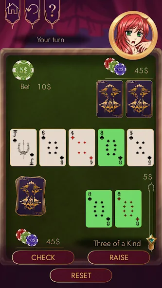 Sexy Poker (Сексуальный покер) [МОД: Все открыто, Дополнительные деньги и Меню MOD] Screenshot 4