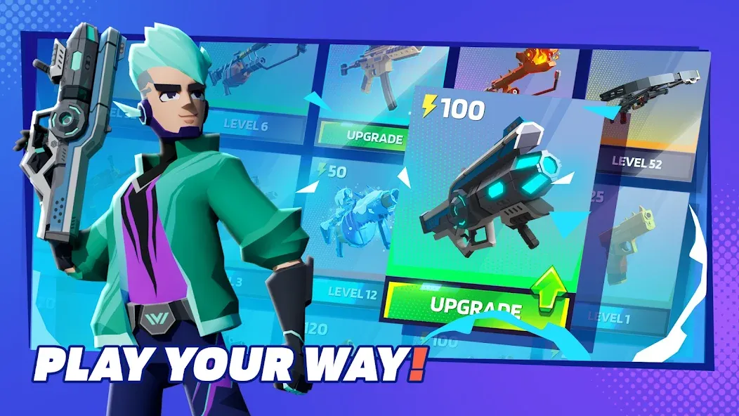 1v1.LOL - Battle Royale Game [МОД: Деньги, Монеты и Меню MOD] Screenshot 3