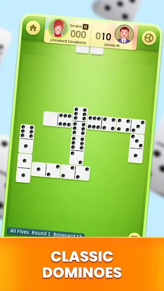 Dominoes: Classic Dominos Game [МОД: Деньги, Монеты и Меню MOD] Screenshot 1