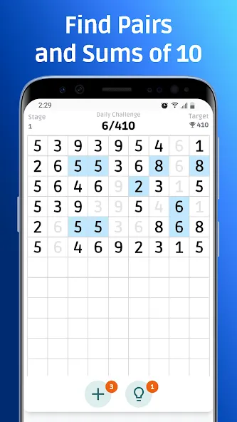 Number Crunch - Number Games (Намбер Пазл) [МОД: Меню, Бесконечные монеты и Открытые уровни] Screenshot 2