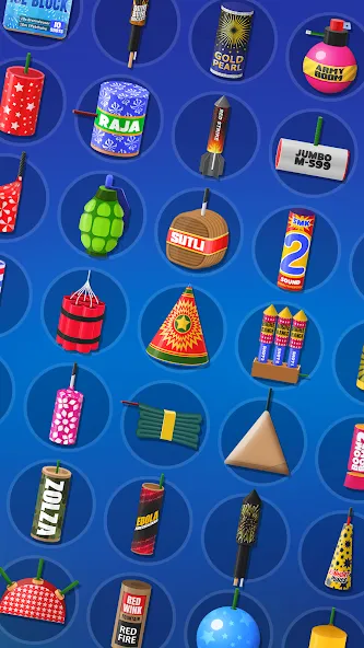 Diwali Firecrackers Simulator (Дивали Файркрекерс Симулятор) [МОД: Бесконечные деньги, Монеты и Мега MOD] Screenshot 2