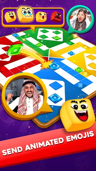 Ludo Lush-Game with Video Call (Людо Луш) [МОД: Меню, Бесконечные монеты и Открытые уровни] Screenshot 3