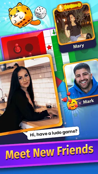 Ludo Game COPLE - Voice Chat [МОД: Деньги, Монеты и Меню MOD] Screenshot 3
