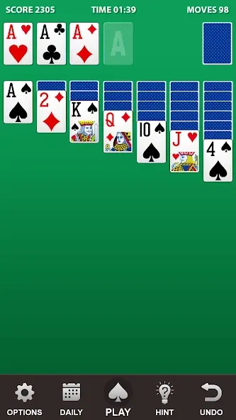 Solitaire. [МОД: Много монет, Открытые уровни и Мега MOD] Screenshot 1