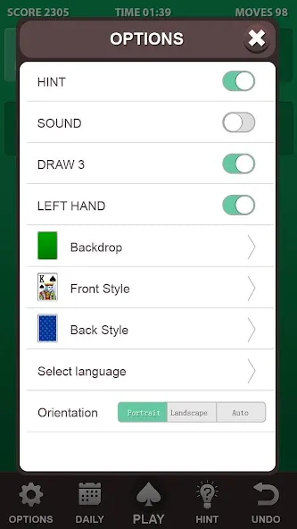 Solitaire. [МОД: Много монет, Открытые уровни и Мега MOD] Screenshot 4