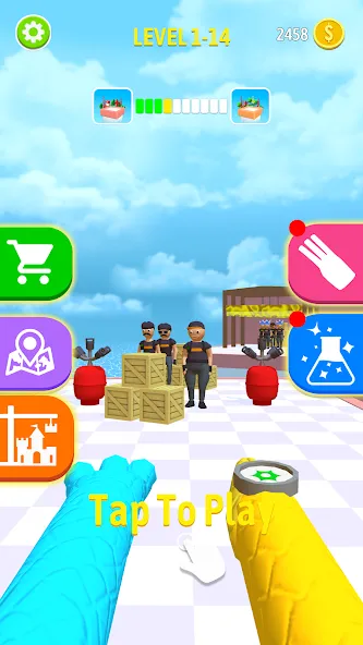 Magic Friends – Color Hands (Мэджик Френдс) [МОД: Меню, Бесконечные монеты и Открытые уровни] Screenshot 2