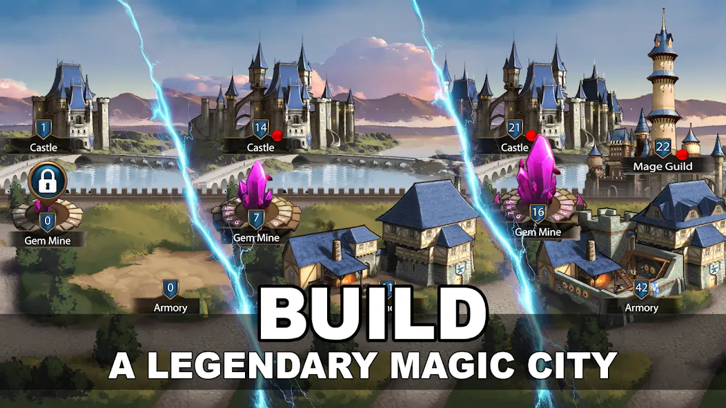 Era of Magic Wars (Эра магических войн) [МОД: Деньги, Монеты и Меню MOD] Screenshot 1