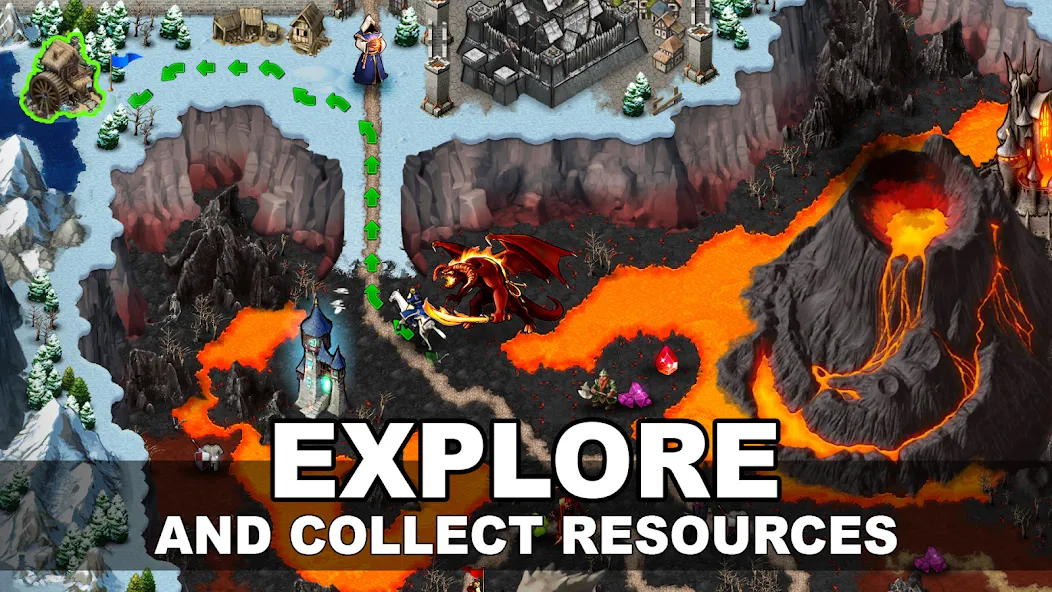 Era of Magic Wars (Эра магических войн) [МОД: Деньги, Монеты и Меню MOD] Screenshot 4