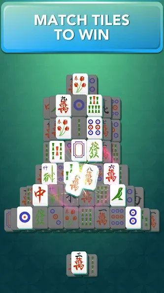 Solitaire Mahjong for Seniors [МОД: Много монет, Открытые уровни и Мега MOD] Screenshot 1