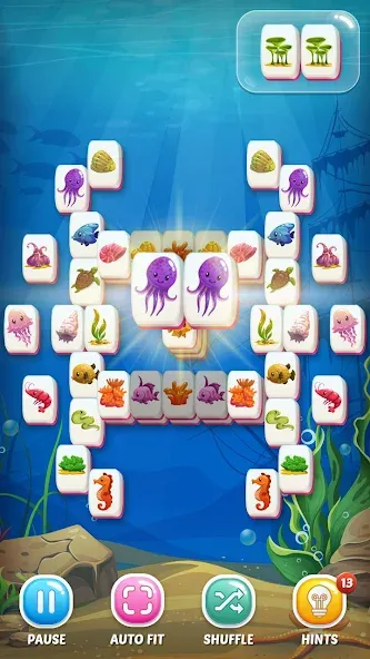 Mahjong Fish (Маджонг Рыбы) [МОД: Много денег, Монет и Все открыто] Screenshot 2