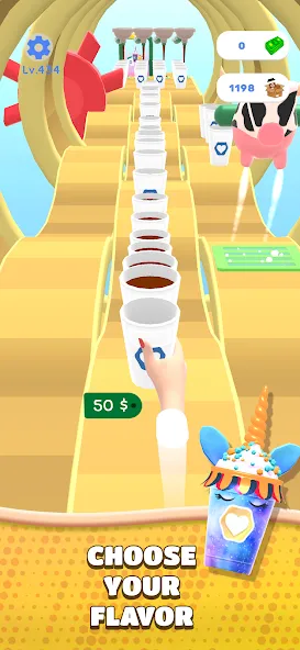 Coffee Stack (Кофейная башня) [МОД: Бесконечные деньги, Монеты и Мега MOD] Screenshot 1