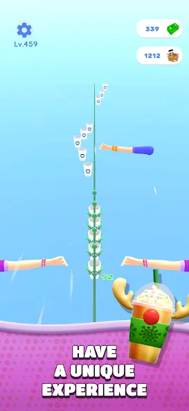 Coffee Stack (Кофейная башня) [МОД: Бесконечные деньги, Монеты и Мега MOD] Screenshot 5