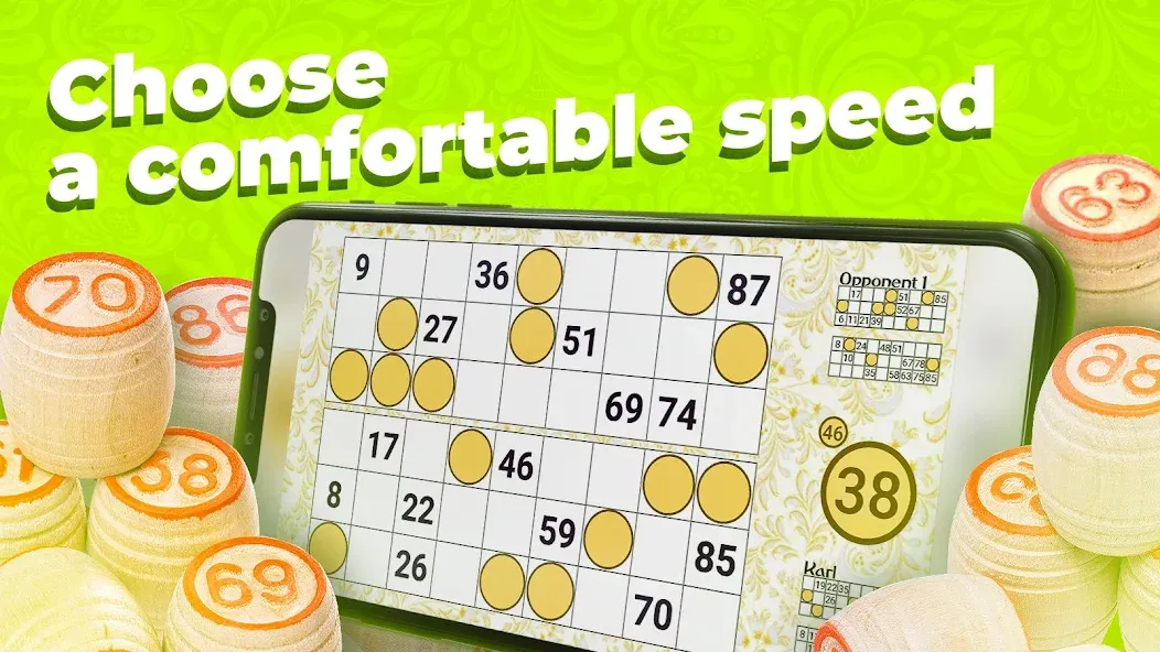 Russian Loto — 90 Ball Bingo [MOD: Много монет/Энергии] - Скриншот 2