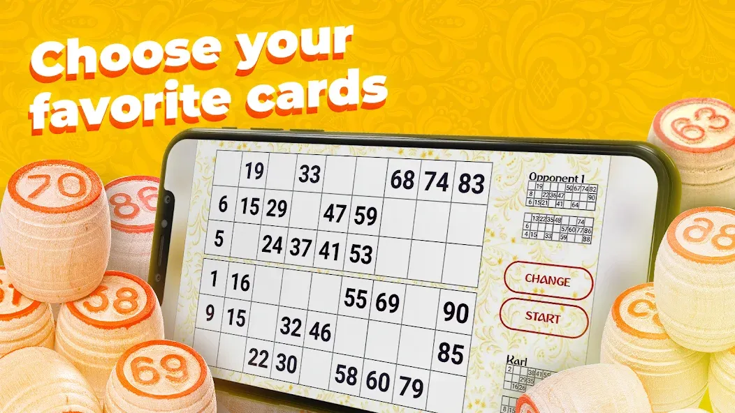 Russian Loto — 90 Ball Bingo [MOD: Много монет/Энергии] - Скриншот 4