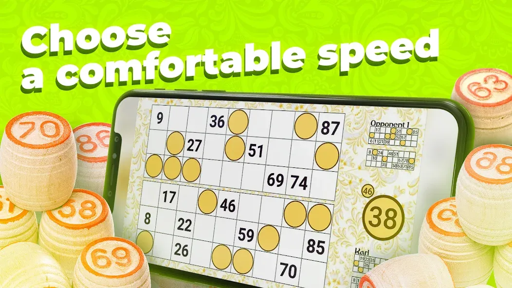 Russian Loto — 90 Ball Bingo [MOD: Много монет/Энергии] - Скриншот 5