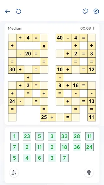 Crossmath - Math Puzzle Games (Математические головоломки игры) [МОД: Деньги, Монеты и Меню MOD] Screenshot 4