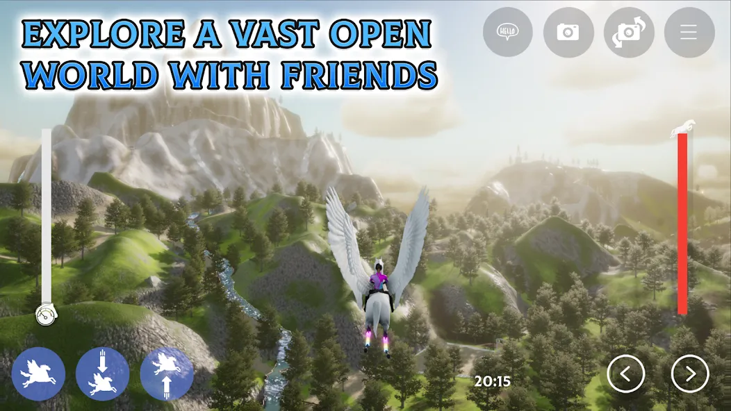 Horse Academy - Equestrian MMO (Хорс Академи) [МОД: Много денег, Монет и Все открыто] Screenshot 3