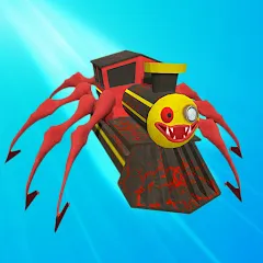 Скачать Merge Spider Train [МОД: Все открыто, Дополнительные деньги и Меню MOD] | Взлом Merge Spider Train на Андроид