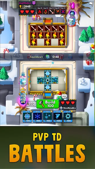 Merge Clash: Tower Defense TD (Мердж Клаш) [МОД: Меню, Бесконечные монеты и Открытые уровни] Screenshot 1