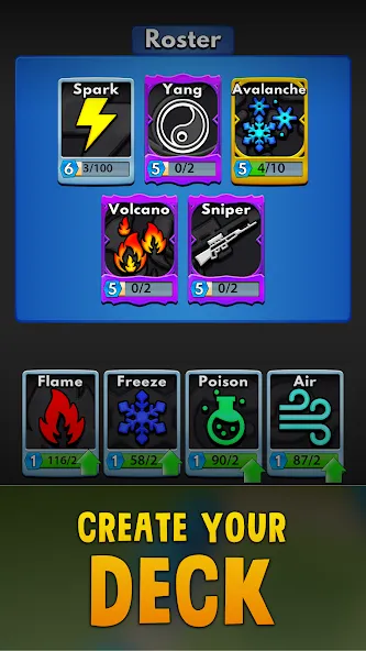Merge Clash: Tower Defense TD (Мердж Клаш) [МОД: Меню, Бесконечные монеты и Открытые уровни] Screenshot 4