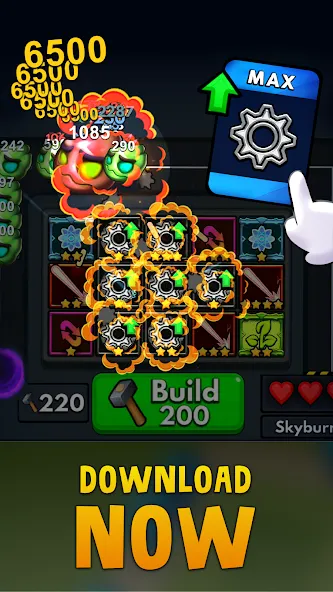 Merge Clash: Tower Defense TD (Мердж Клаш) [МОД: Меню, Бесконечные монеты и Открытые уровни] Screenshot 5