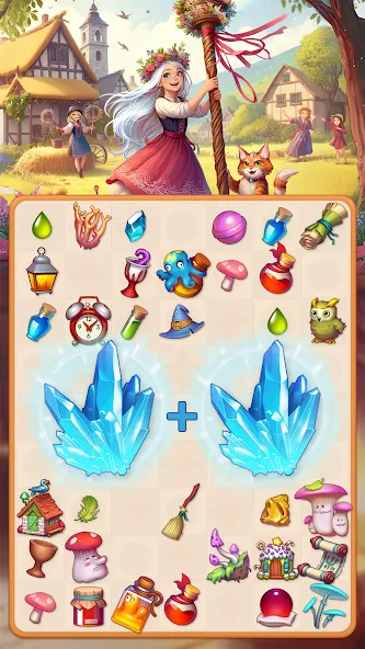 Mergic: Merge & Magic (Мерджик) [МОД: Много денег, Монет и Все открыто] Screenshot 1