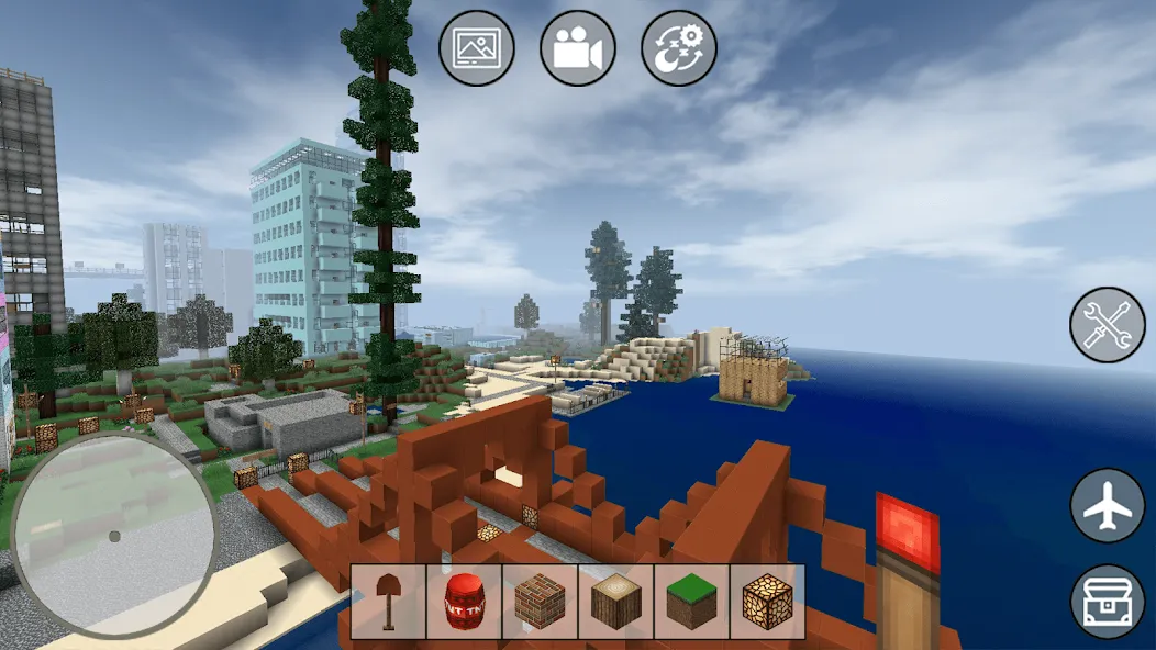 Mini Block Craft (Мини Блок Ремесло) [МОД: Бесконечные деньги, Монеты и Мега MOD] Screenshot 1