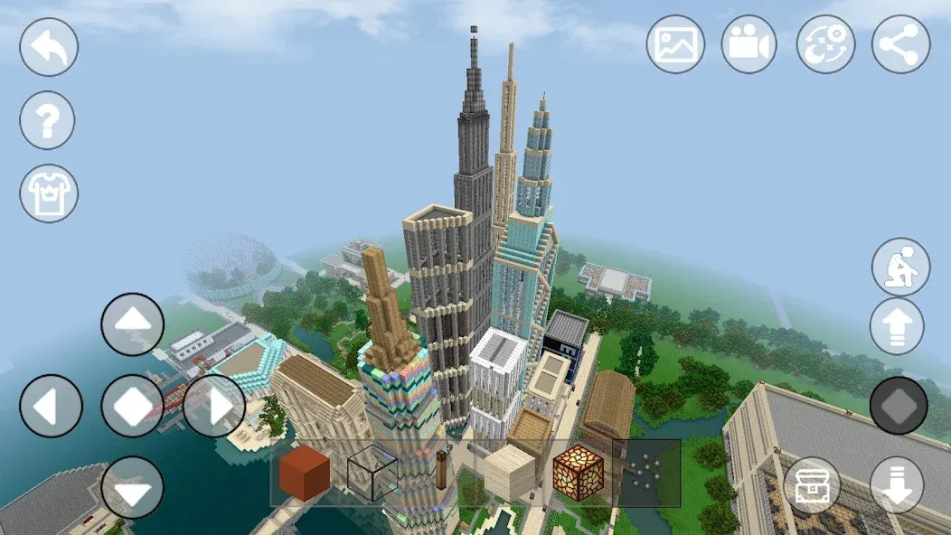 Mini Block Craft 2 (Мини Блок Крафт 2) [МОД: Много денег, Монет и Все открыто] Screenshot 1