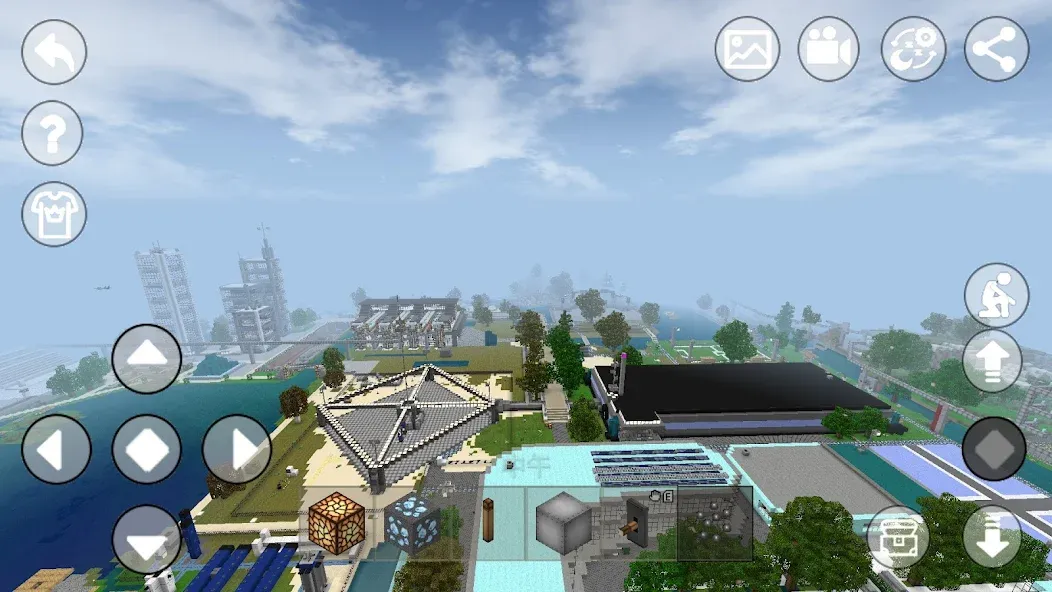 Mini Block Craft 2 (Мини Блок Крафт 2) [МОД: Много денег, Монет и Все открыто] Screenshot 3