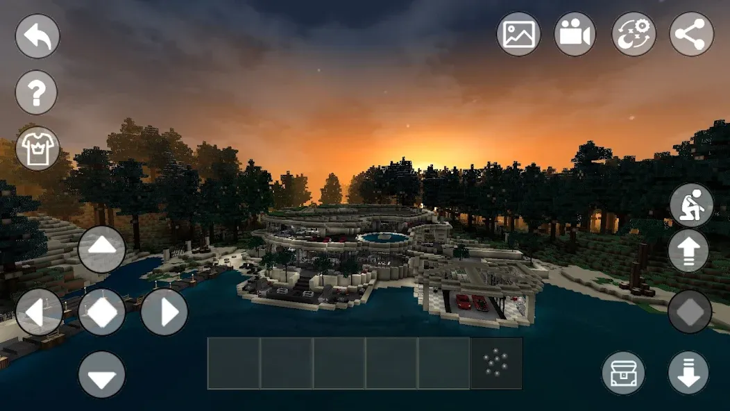 Mini Block Craft 2 (Мини Блок Крафт 2) [МОД: Много денег, Монет и Все открыто] Screenshot 4