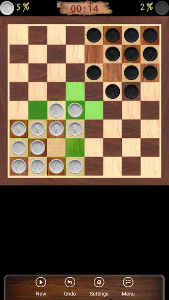 Ugolki - Checkers - Dama [МОД: Бесконечные деньги, Монеты и Мега MOD] Screenshot 1