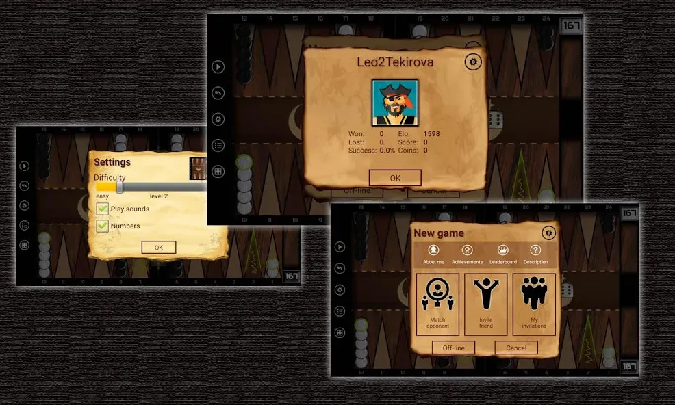 Tavla - Backgammon [МОД: Бесконечные деньги, Монеты и Мега MOD] Screenshot 3
