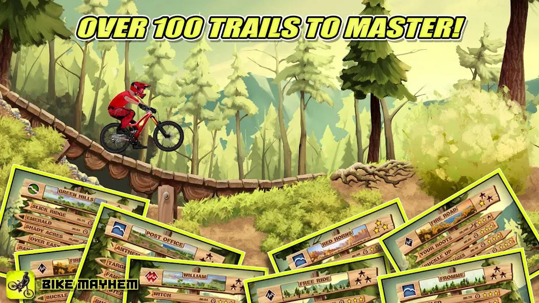 Bike Mayhem Free (Байк Мейхем Фри) [МОД: Деньги, Монеты и Меню MOD] Screenshot 4