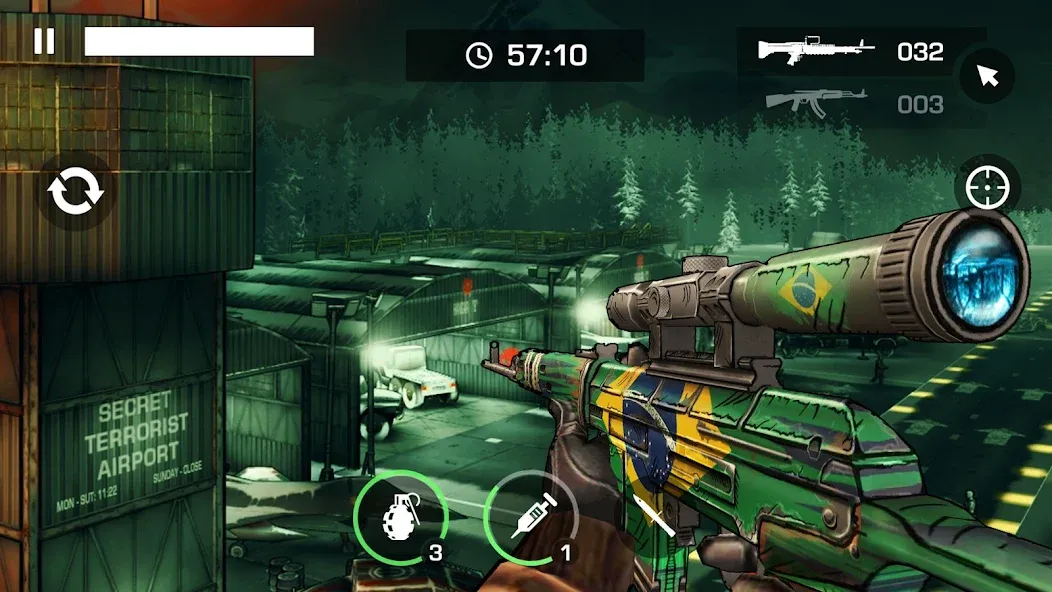 Gun Shooting Games Offline FPS (Ган 2) [МОД: Деньги, Монеты и Меню MOD] Screenshot 4
